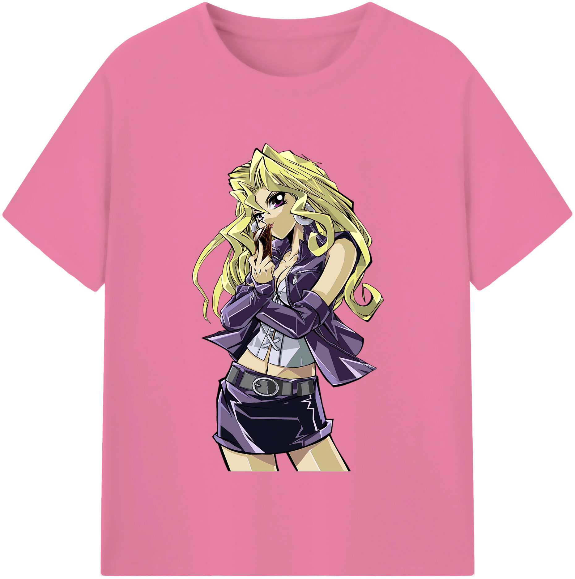 （画像用） 遊☆戯☆王 Yu-Gi-Oh! 綿100％半袖Tシャツ（フロントプリント）